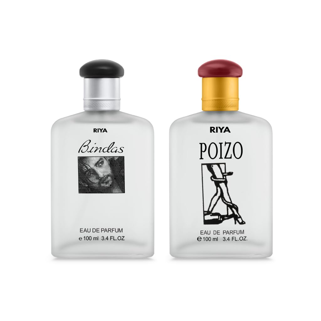 Riya Bindas and Poizo Perfume 100ml Each (Pack of 2)