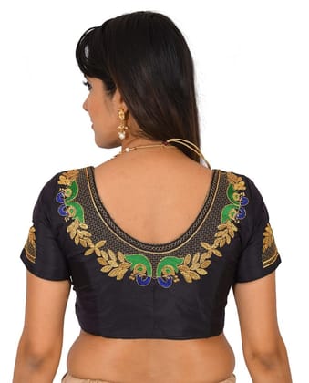 Embroidery Blouse Black