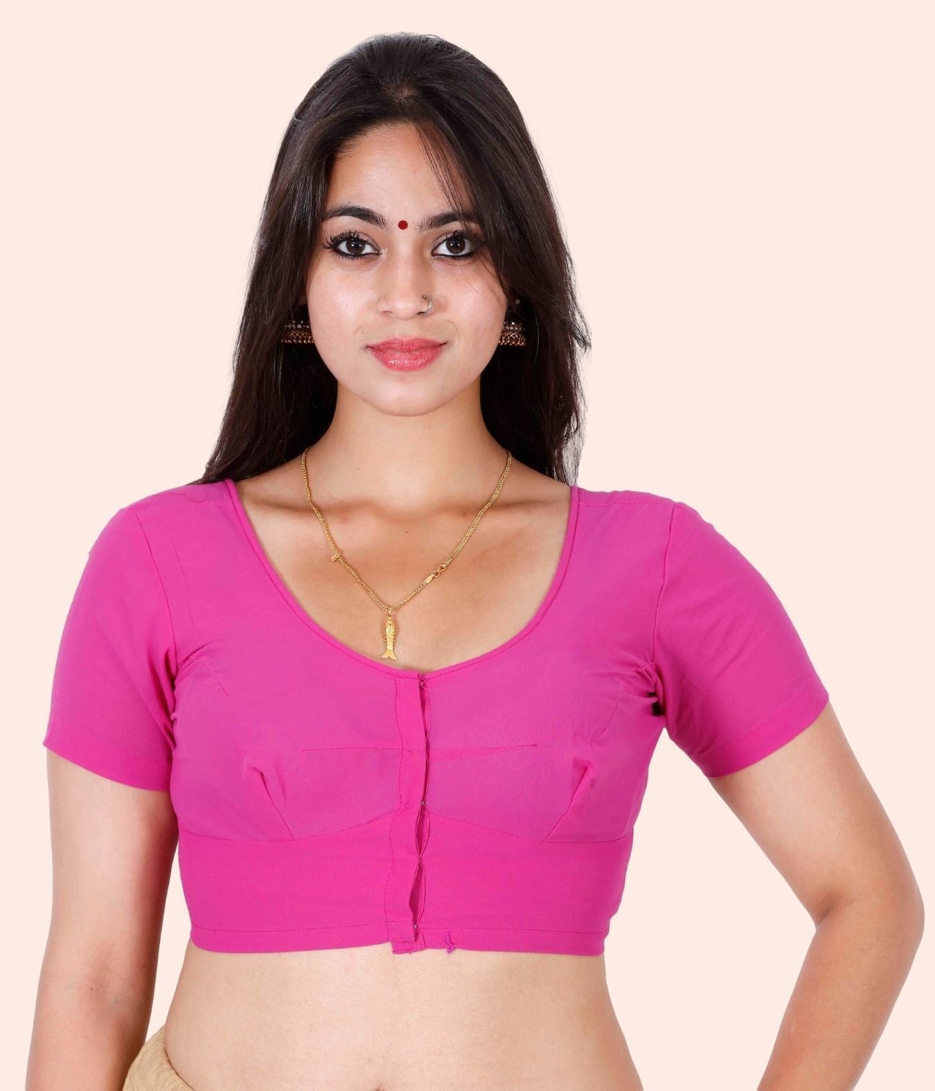 JISB Readymade blouse,Pink