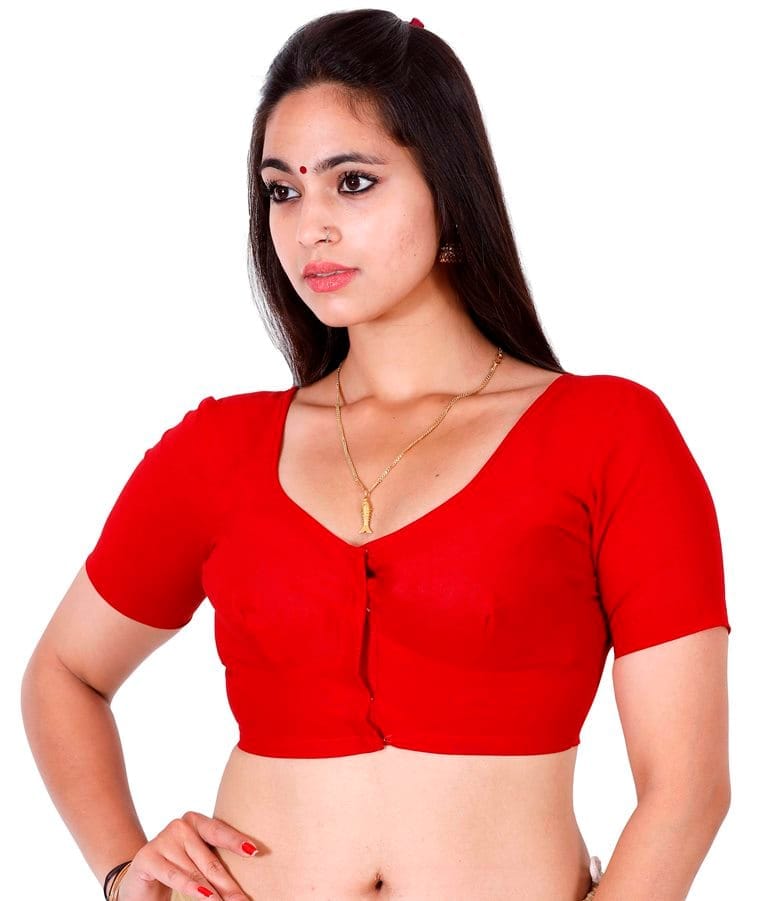 JISB Readymade blouse,Red