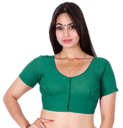 JISB Readymade blouse,Dark Green