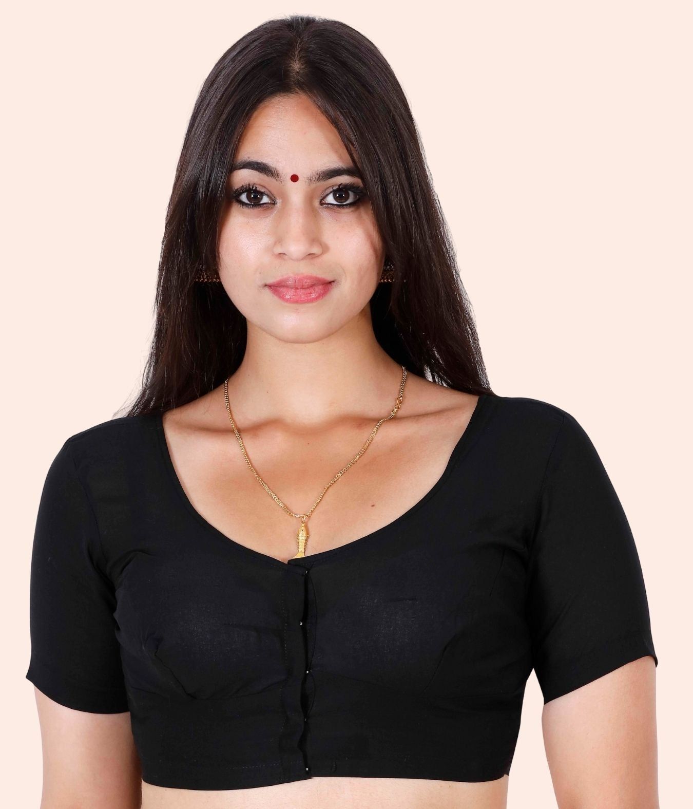 JISB Readymade blouse,Black