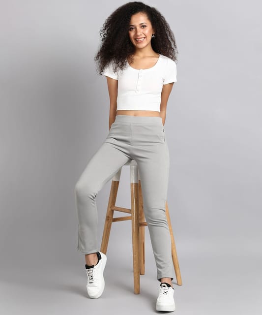 Zara | Pants & Jumpsuits | Zara Grey Cigarette Trousers | Poshmark