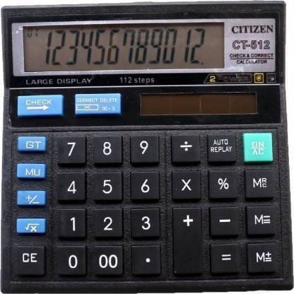 clitizen ct 512 gt512 Basic Calculator  (12 Digit)