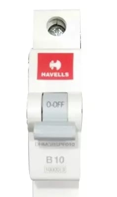 Havells 10 Amp SP MCB