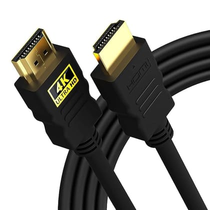 HDMI Cable 4K High-Speed HDMI Cord 18Gbps with Ethernet Support 4K 60Hz Compatible with UHD TV, Monitor, Computer, Xbox 360, PS5 PS4, Blu-ray, and More 1.5 Meter