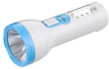 DP DP-9092 Torch  (Blue, White, 21 cm, Rechargeable)