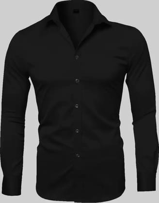 BLack plain shirt