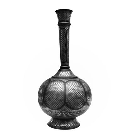 Bidri Work Suray Vase Star Work (1SMTDCOKA07914)