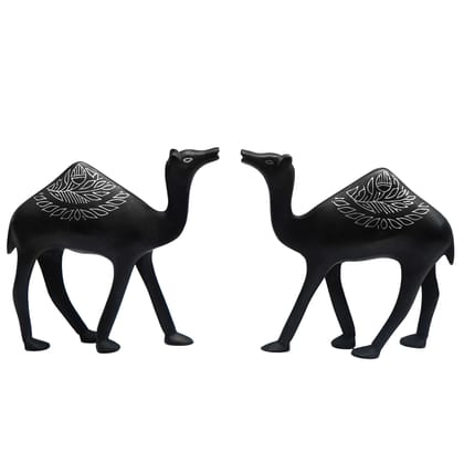 Bidri Work Camel Pair Set (1TMTDCOKA08481)