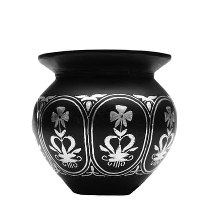 Bidri Work Kalash Pot  (1TMTDCOKA08489)