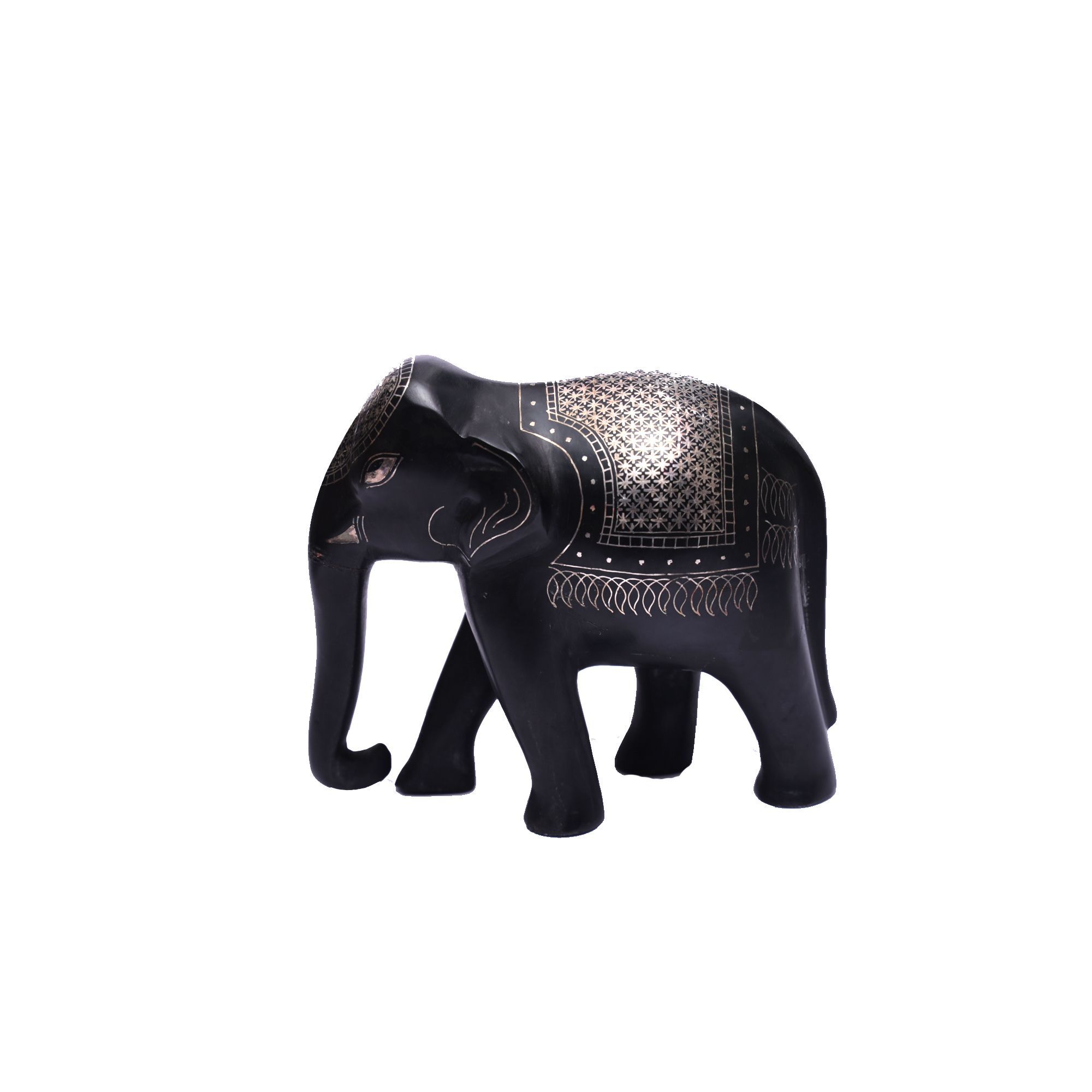 Bidri Work Elephant Phool Jadi (1SMTDCOKA07754)