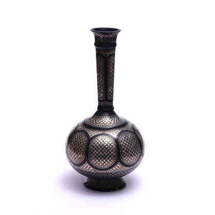 Bidri Work Suraye Vase Star Work  (1SMTDCOKA07896)