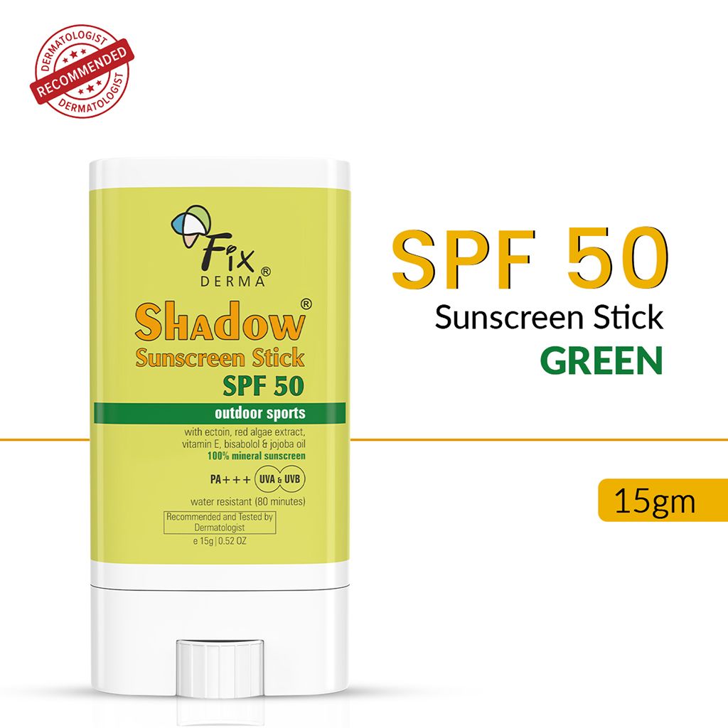 Fixderma Shadow Sunscreen Stick SPF 50 Green