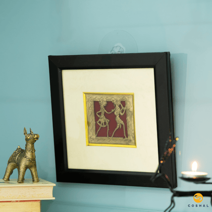 Wall Frame | Dhokra Brass Art | Best for wall decor | Coshal | CD37