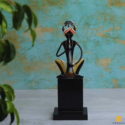 Coshal Wrought Iron Tribal Figures Metal For Mementos | Coshal | CM03