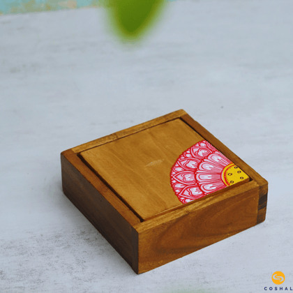 Coaster set | Pattachitra | Best for table decor | Coshal | OD24