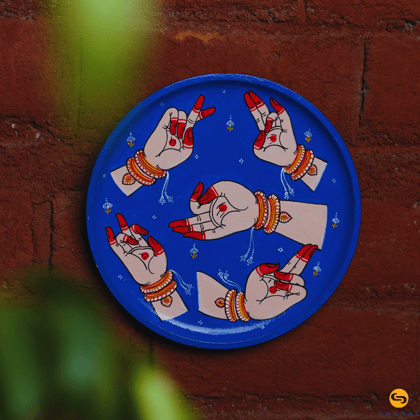 Wall plate | Pattachitra | Best for wall decor | Coshal |OD52C