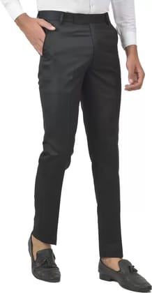 New Men Regular Fit Trousers