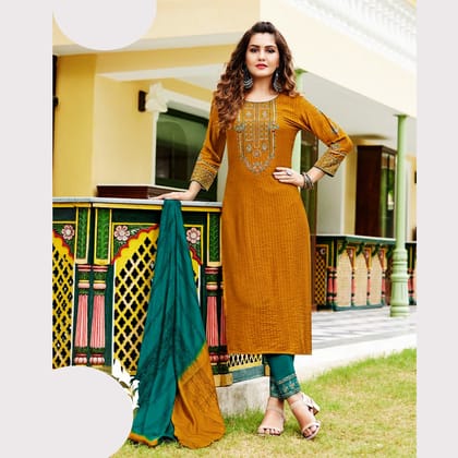 Yellow Women Shalwar Kameez Stitched Trouser Traditional Women Handmade  Dress | eBay