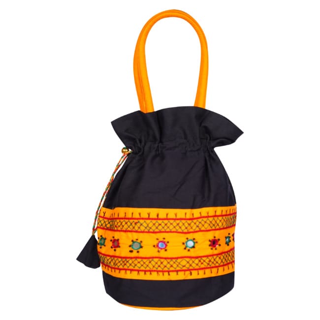 Banjara Handmade Border Batwa Bag Big