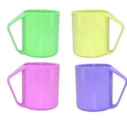 yogdots? Unbrakable Mug for Kids and Adults Set of 4