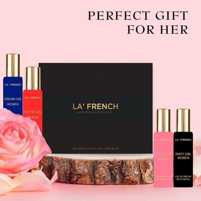Buy LA French Sassy Luxury Perfume Gift Set For Her Online - 52% Off! |  Healthmug.com