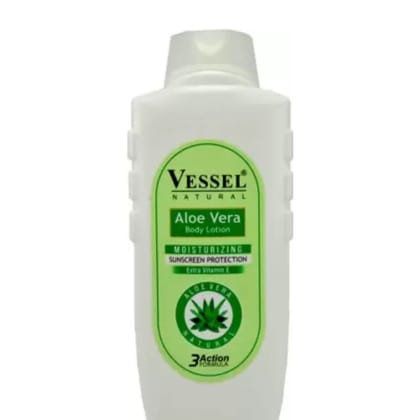 BUYMOOR Vessel NATURAL ALOE VERA BODY LOTION  650 ML