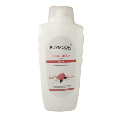 BUYMOOR Rose Deep Nourishing Skin Brightening Body Lotion Men & Women 650 ML