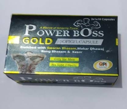 Opigesic Power Boss Gold Softgel Capsule