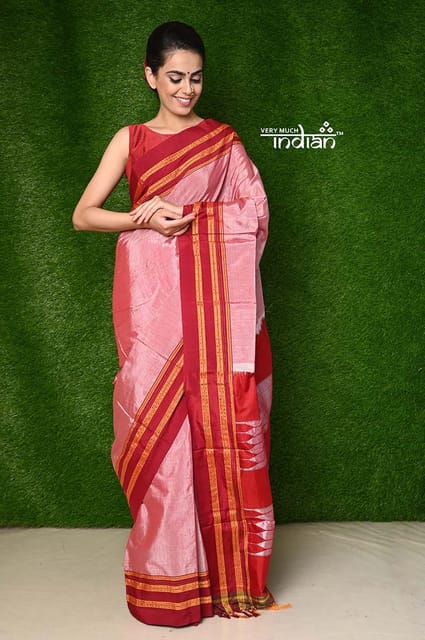 Laxmipati Georgette Coral Pink Saree (13110) in Jaipur at best price by  Mahiya A Fashion Destination - Justdial