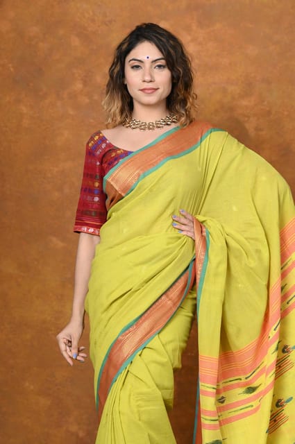 Pure kadial Silk Saree – Sudarshansarees