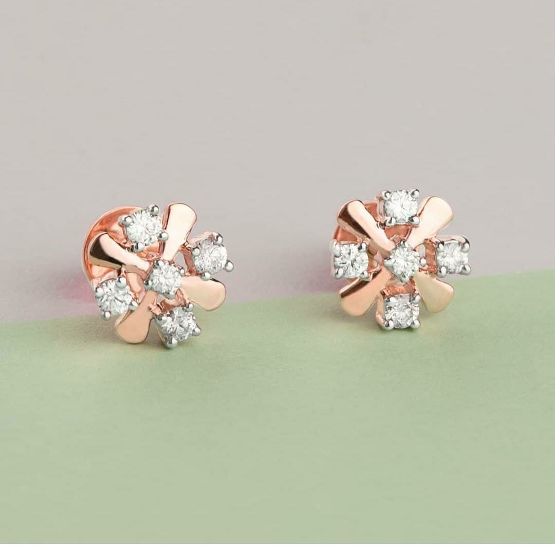 American Diamond small size stud earrings