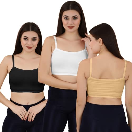 Fashion NON PADDED Girls Bra Top For Teenagers 6 In 1