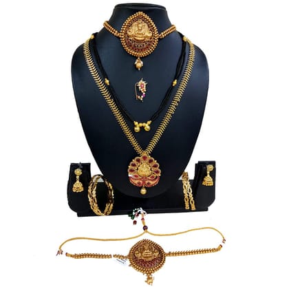 Delicate Gauri Jewellery Combo Set