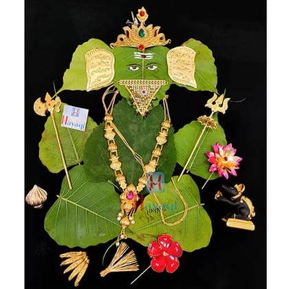 Hayagi Authentic Ganesh Chaturthi Special Jewellery Combo Set