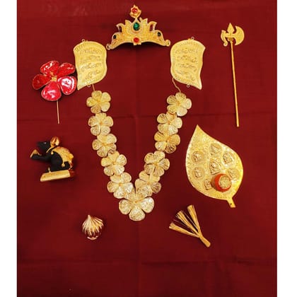 Hayagi Ganesh / Ganpati Bappa Jewellery Combo Set