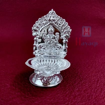 Hayagi Laxmi Diya Silver Coated Online