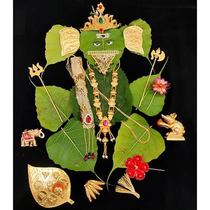 Hayagi Classical Ganesh/Ganpati Jewellry Combo Set For Ganesh