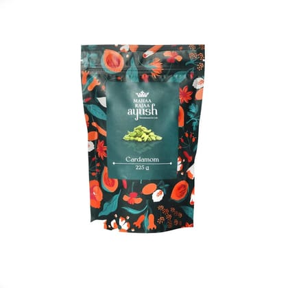 MahaaRajaa Natural Premium Cardamom (225Gram)