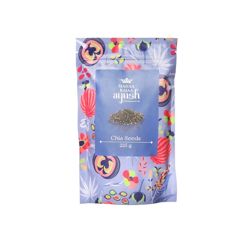 MahaaRajaa Seeds for Eating Chia Seeds (225Gram)