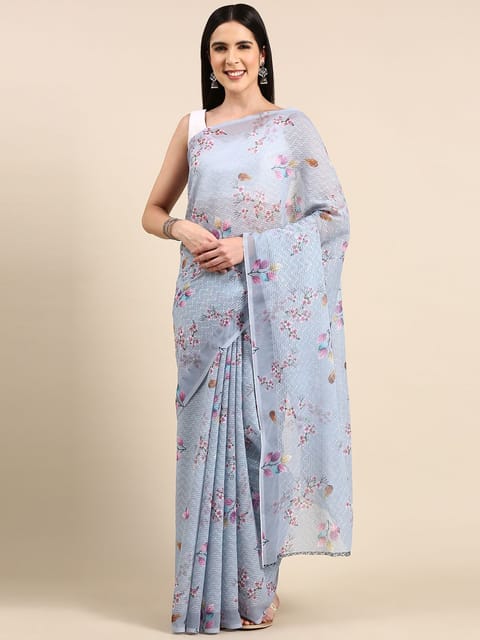 GEORGETTE SAREES | Saree, Saree designs, Georgette sarees