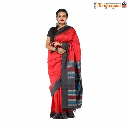 HANDLOOM KOSA SAREE WITH BLOUSE (SKU - 1ST107010222 , SAREE - 1221)