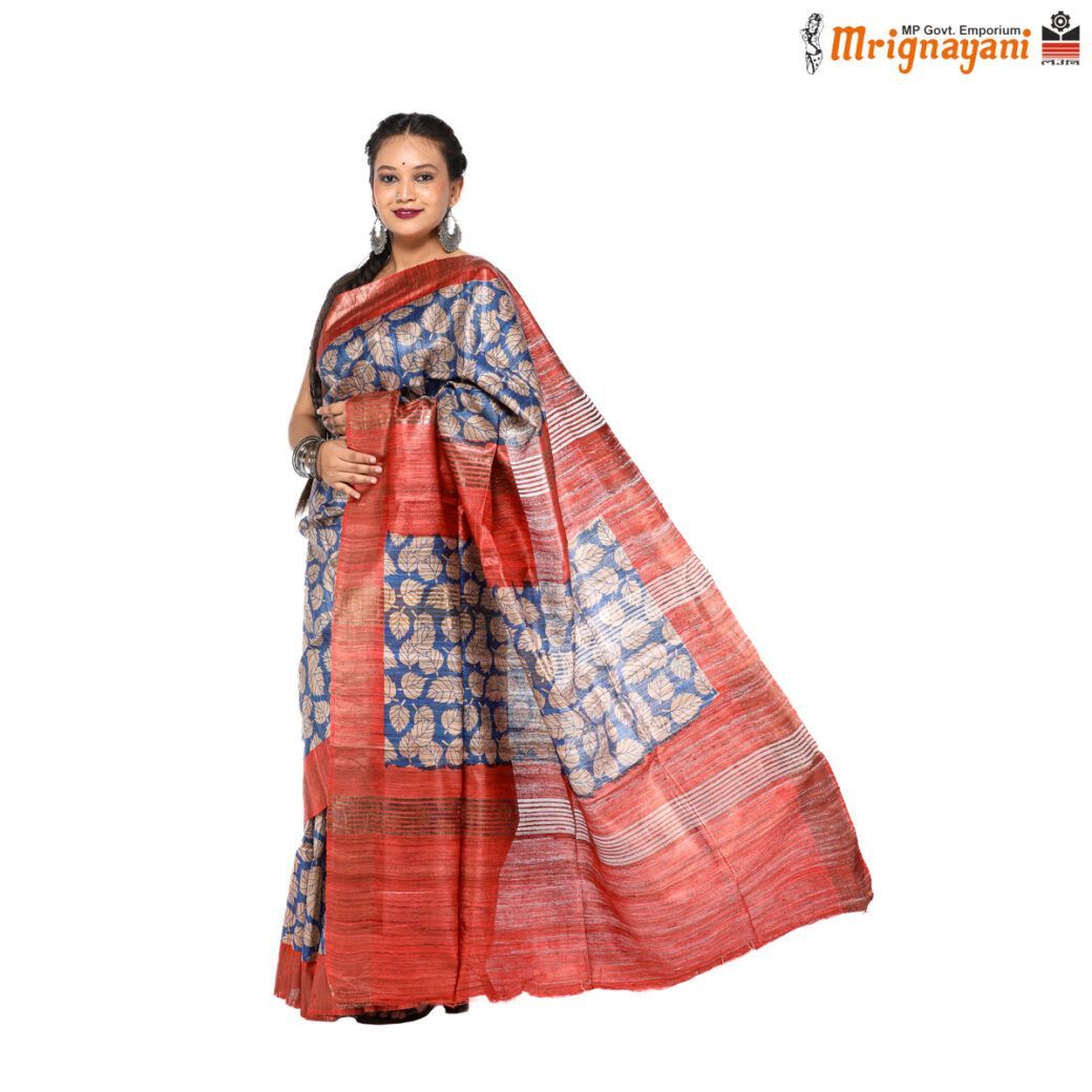 HANDLOOM KOSA SAREE WITH BLOUSE (SKU - 1ST506230522, SAREE - 1181)