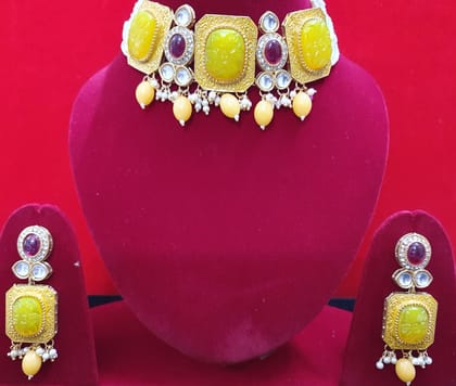 Kundan Beautiful Designer Necklace