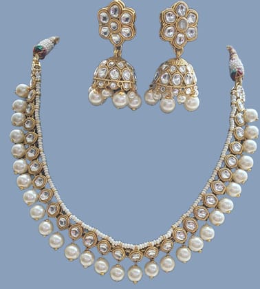 Kundan Gold plated Beautiful Partywear Necklace