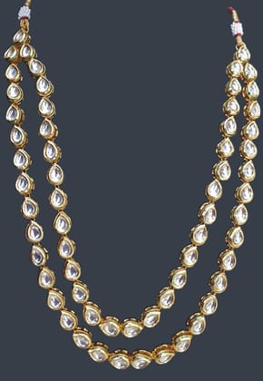 Kundan Double Layered Partywear Necklace