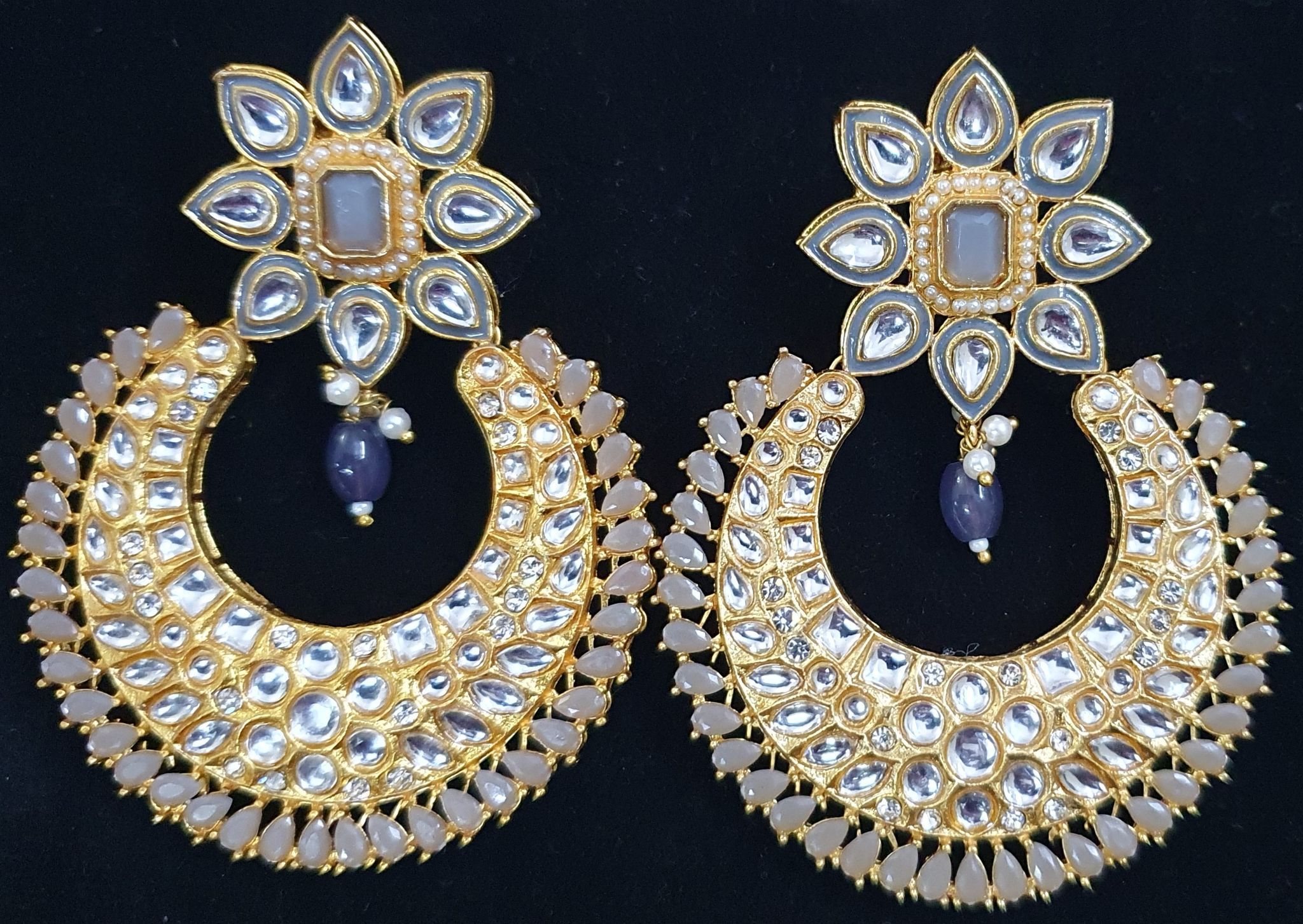 Kundan Beautiful Partywear Earrings