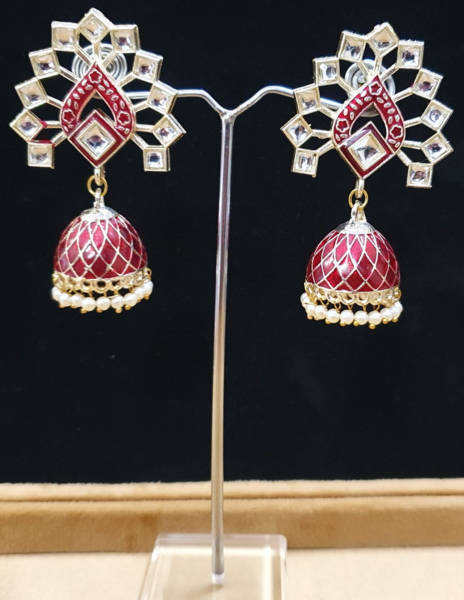 Kundan Beautiful Partywear Earrings