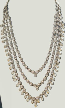 Kundan Layered Partywear Beautiful Necklace
